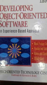 Image of DEVELOPING OBJECT-ORIENTED SOFTWARE