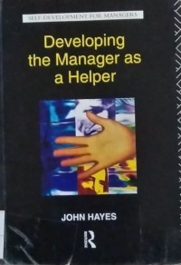 Image of Developing the Manager as a Helper