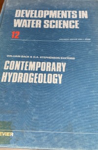 Image of DEVELOPMENT IN WATER SCIENCE