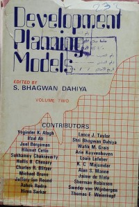 Image of Development Planning Models