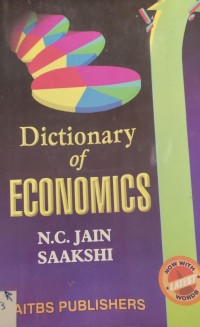 Image of Dictionary of ECONOMICS