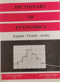 Image of DICTIONARY OF ECONOMICS E.F- A