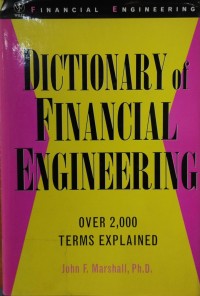Image of DICTIONARY OF FINANCIAL ENGINEERING