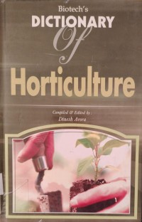 Image of DICTIONARY Of Horticulture