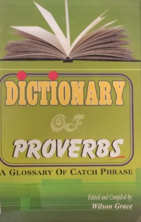 Image of DICTIONARY OF PROVERBS