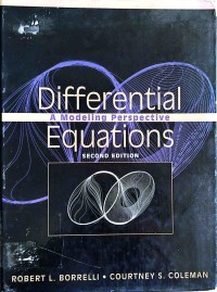 Image of DIFFERENTIAL EQUATIONS A MODELING PERSPECTIVE