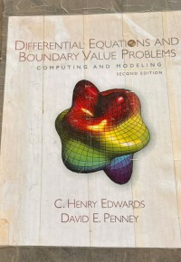 Image of DIFFERENTIAL EQUATIONS AND BOUNDARY VALUE PROBLEMS