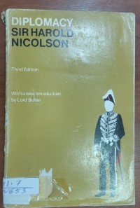 Image of DIPLOMACY SIRHAROLD NICOLSON