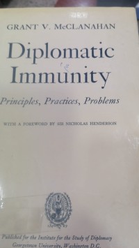 Image of Diplomatic Immunity