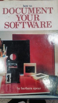 Image of DOCUMENT YOUR SOFTWARE