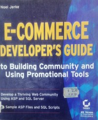 Image of E- COMMERCE DEVELOPERS GUIDE