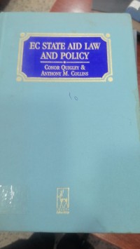 Image of EC STATE AND LAW AND POLICY