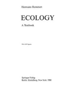 Image of Ecology