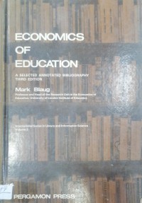Image of ECONOMICS OF EDUCATION