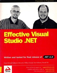 Image of Effective Visual Studio NET