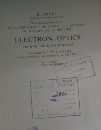 Image of Electron Optics