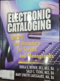 Image of ELECTRONIC CATALOGING
