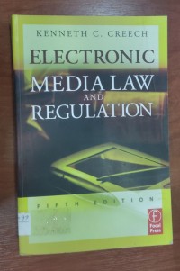 Image of ELECTRONIC MEDIALAW AND REGULATION