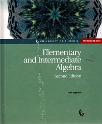 Image of ELEMENTARY AND INTERMEDIATE ALGEBRA