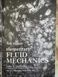 Image of Elementary FLUID MECHANICS