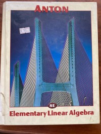 Image of Elementary Linear Algebra