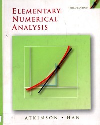 Image of ELEMENTARY NUMERICAL ANALYSIS