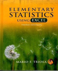 Image of ELEMENTARY STATISTICS USING EXCEL