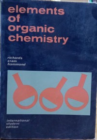 Image of ELEMENTS OF ORGANIC CHEMISTRY