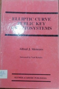 Image of ELLIPTIC CURVE PUBLIC KEY CRYPTOSYSTEMS
