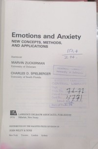 Image of Emotions and Anxiety