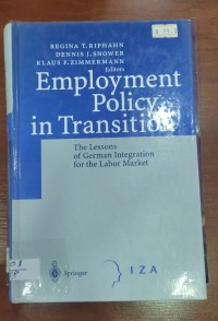 Image of Employment policy in Transition