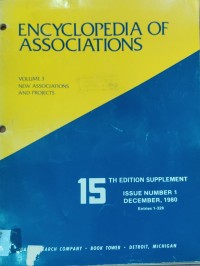 Image of ENCYCLOPEDIA OF ASSOCIATIONS