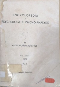 Image of ENCYCLOPEDIA OF PSYCHOLOGY &PSYCHO- ANALYSIS