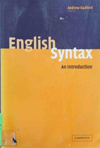 Image of English Syntax-An Introduction