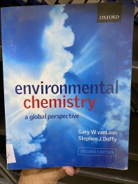 Image of ENVIROMENTAL CHEMISTRY