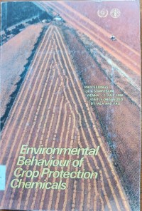 Image of Environmental Behaviour of Crop Protection Chemicals