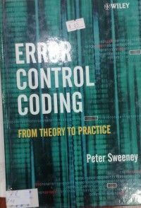 Image of ERROR CONTROL CODING