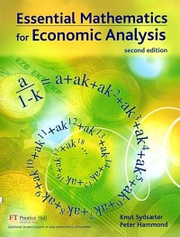 Image of ESSENTIAL MATHEMATICS FOR ECONOMIC ANALYSIS