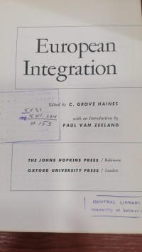 Image of European Integration