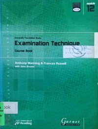 Image of Examination Technique - Course Book