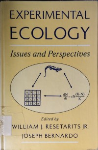 Image of Experimental Ecology: Issues and Perspectives