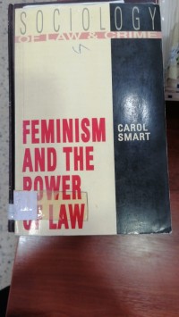 Image of FEMINISM AND THE POWER OF LAW
