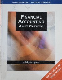 Image of Financial Accounting A User Perspective
