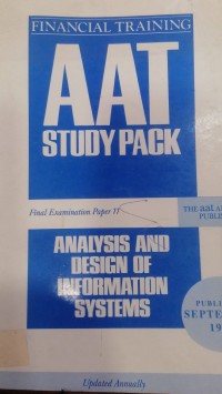 Image of FINANCIAL TRAINING AAT STUDYPACK