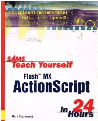 Image of FLASH MX ACTIONSCRIPT IN 24 HOURS