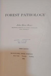 Image of FOREST PATHOLOGY