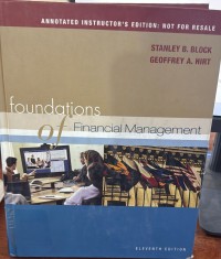 Image of foundations of Financial Management