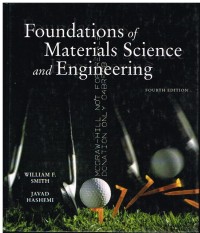 Image of FOUNDATIONS OF MATERIALS SCIENCE AND ENGINEERING
