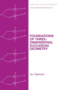 Image of Foundations of Three-Dimensional Euclidean Geometry