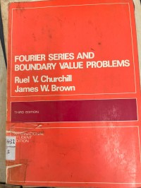 Image of FOURIER SERIES AND BOUNDARY VALUE PROBLEMS